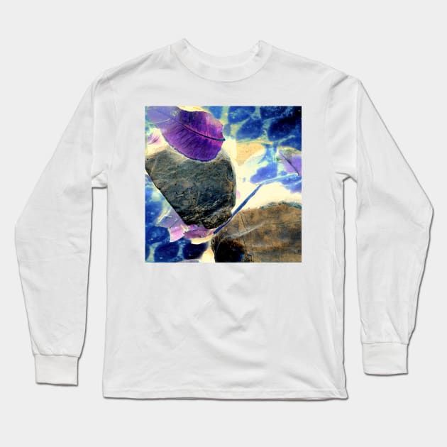 Abstract Nature Elements Long Sleeve T-Shirt by bonnieblu